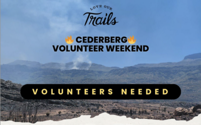 The Cederberg Volunteer Weekend: Rebuilding Trails. Restoring Pride. Connecting Communities.